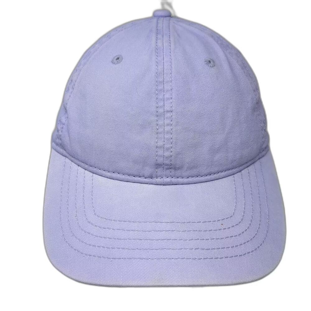 Time and Tru Purple Baseball Cap One Size Adjustable Solid Cotton Hat OSFM